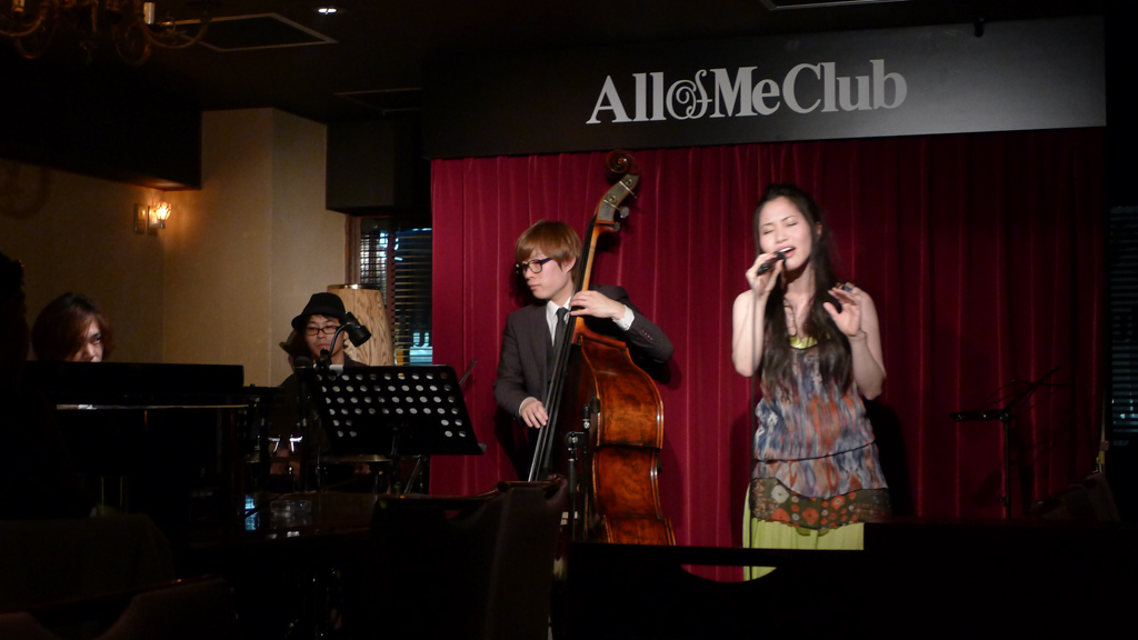 Figure 1: A night of jazz standards at All of Me in 2012.
