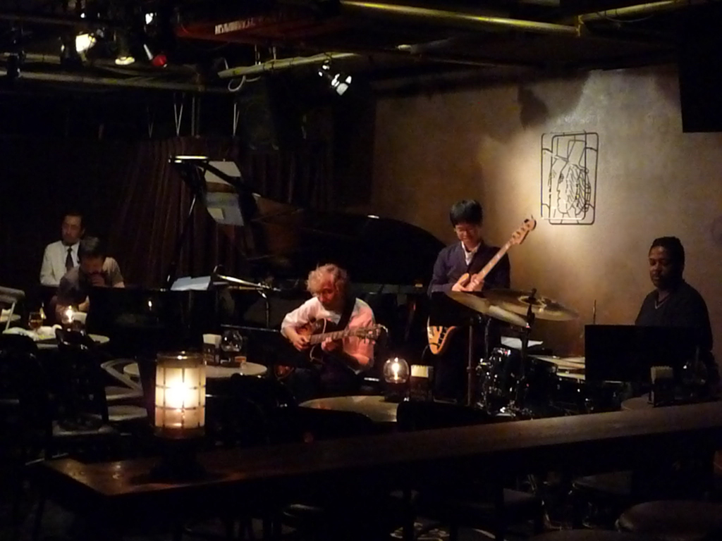 Figure 1: Guitarist Shinji Hashimoto and his band at Body & Soul in 2009