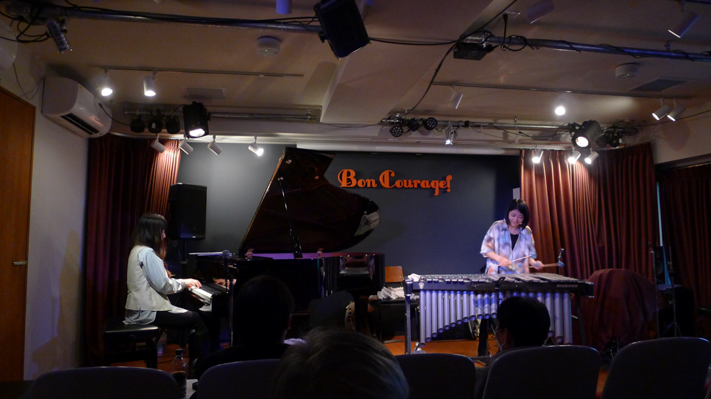 Figure 4: Akane Matsumoto on piano and Kaori Nakajima on vibraphone in 2023