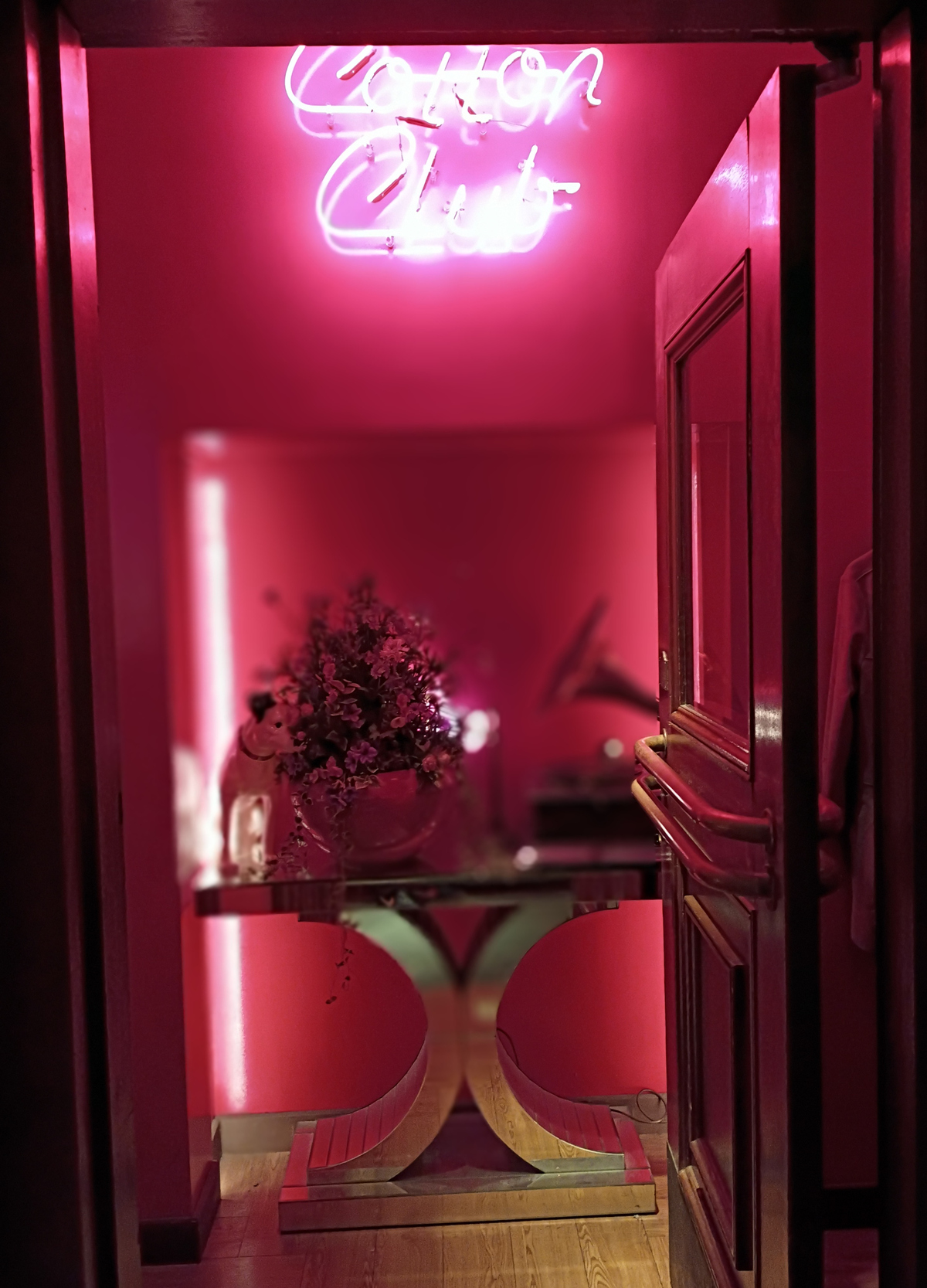 Figure 29: Reaching the jazz basement level at Cafe Cotton Club (November 2025)