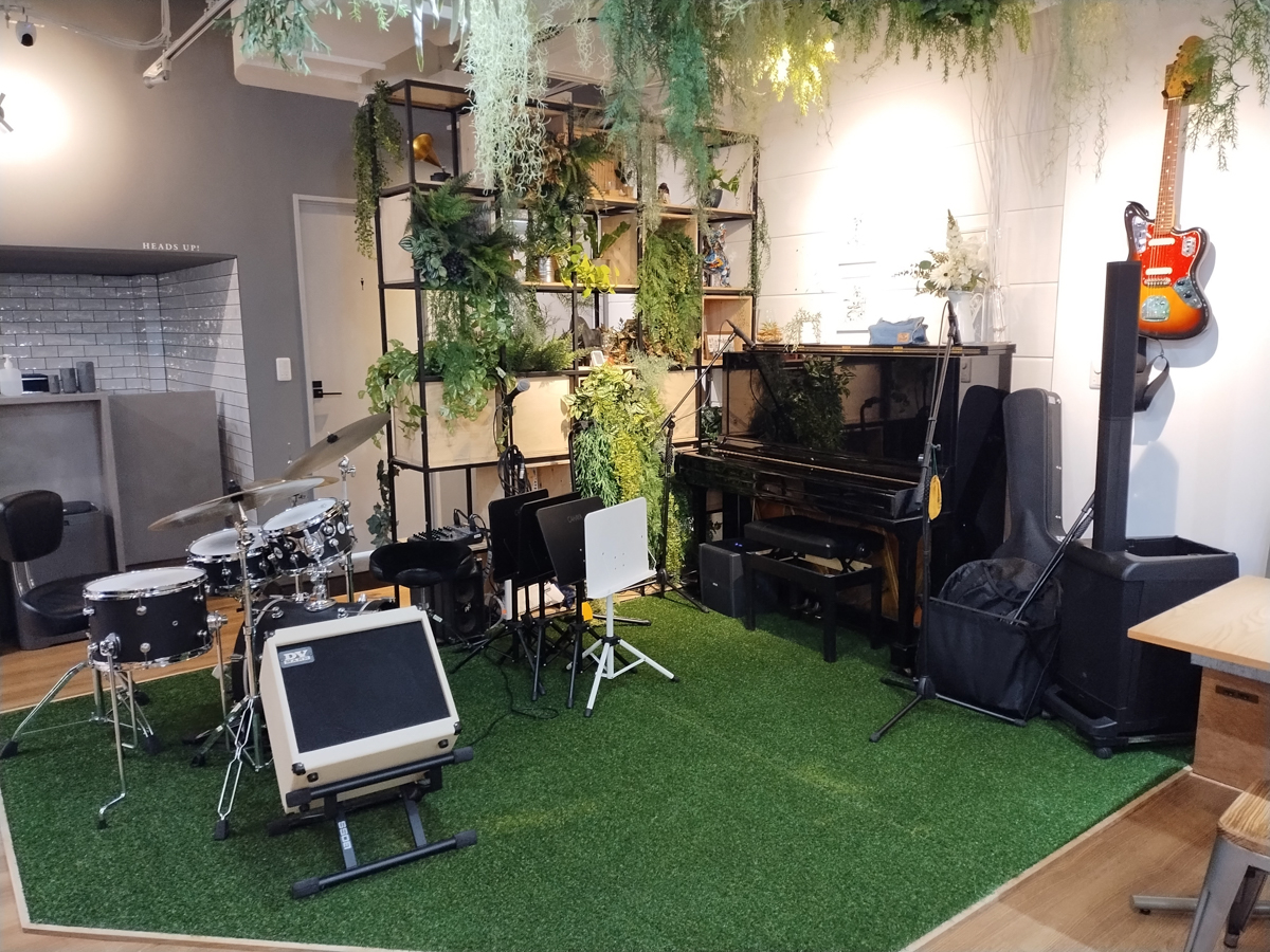 Figure 3: The performance and session area