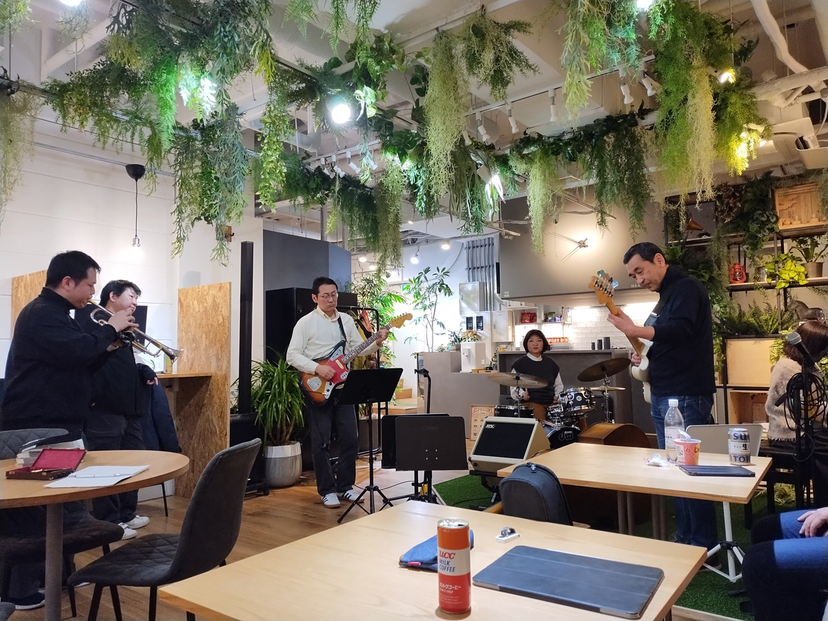 Figure 4: Practice session in full swing