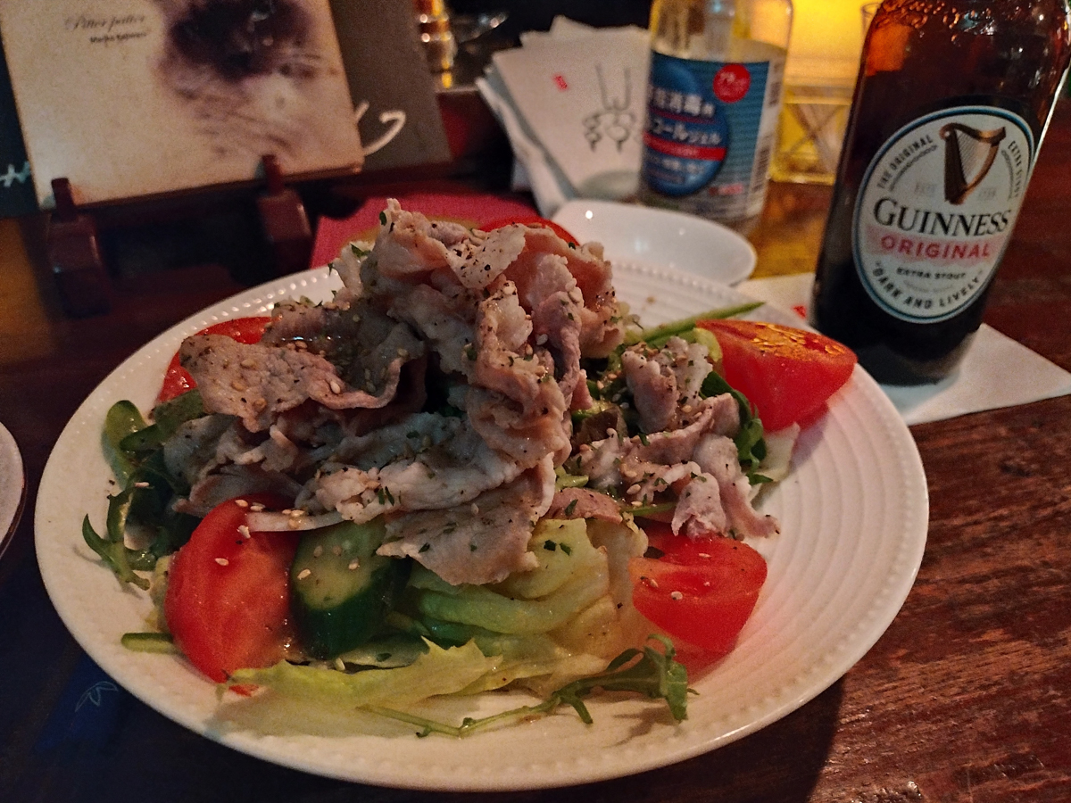 Figure 9: Shabu shabu salad at Gate One