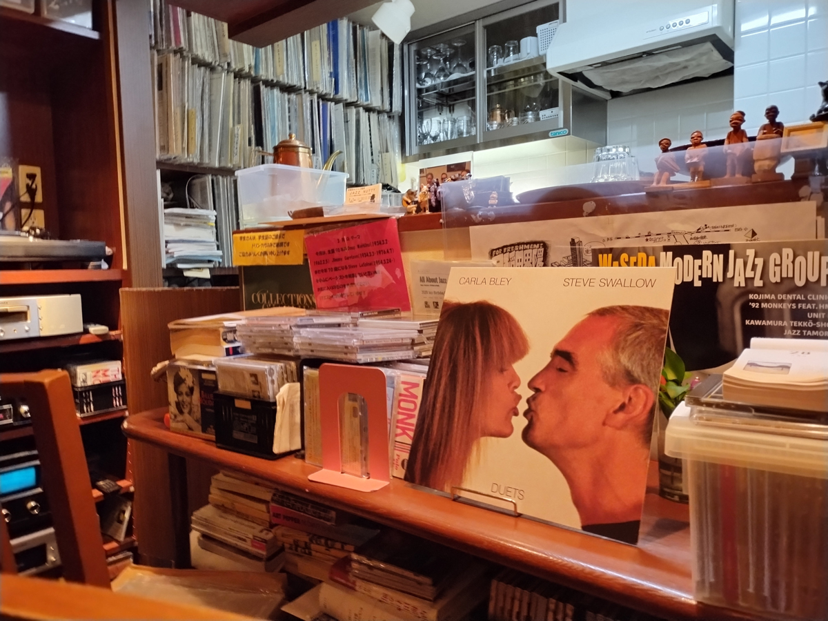 Figure 5: Listening to Duets by Carla Bley and Steve Swallow