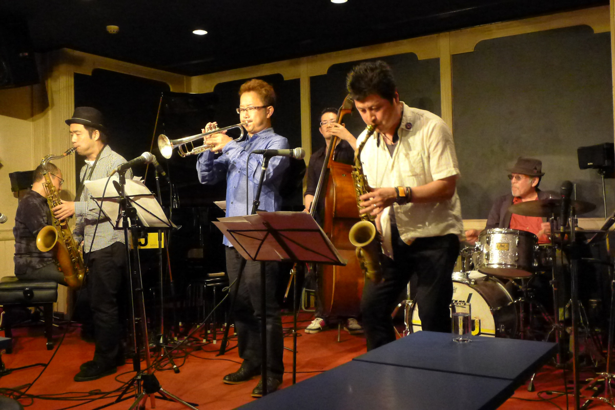 Figure 10: Tommy Morota Sextet at Jazzspot J in September 2015