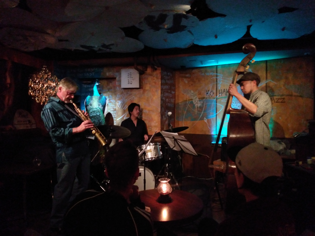 Figure 1: The Joe Rosenberg Trio with Kosuke Ochiai and Ko Omura in 2023