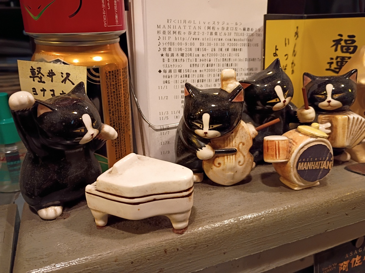Figure 16: Jazz cats at Manhattan