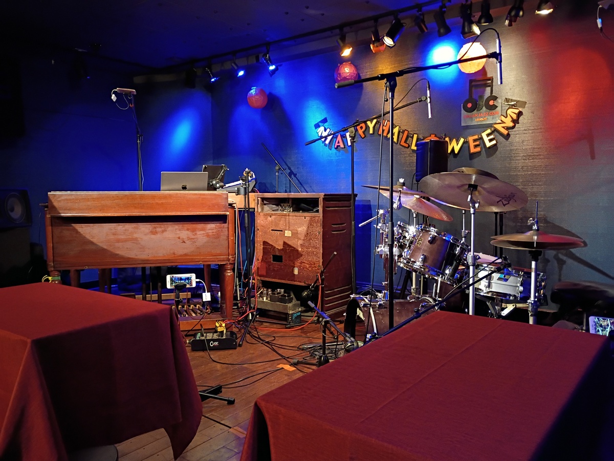 Figure 6: Stage area at Organ Jazz Club Abecafe