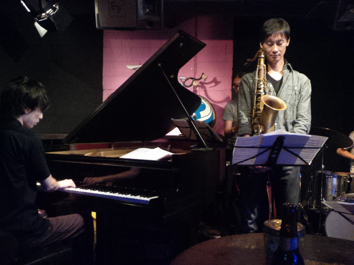 Figure 51: Koichi Sato (piano) and Ryosuke Hashizume (sax) at Salt Peanuts in June 2014