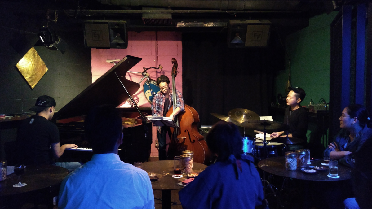 Figure 83: Yasumasa Kumagai (piano) Trio with Keisuke Furuki (bass) and Akira Yamada (drums) at Salt Peanuts in September 2018