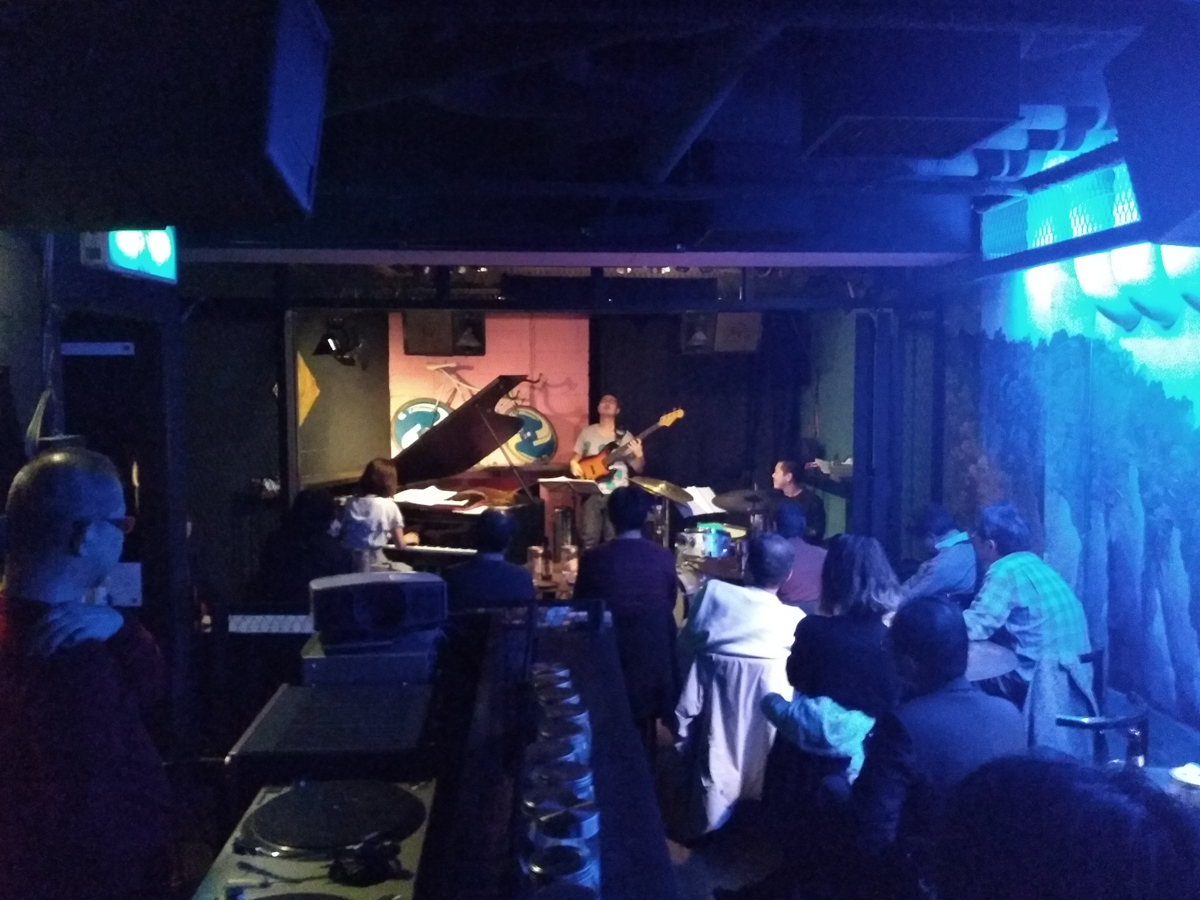 Figure 90: Sayaka Kishi (piano) Trio with Ryoji Orihara (bass) and Akira Yamada (drums) at Salt Peanuts in December 2018