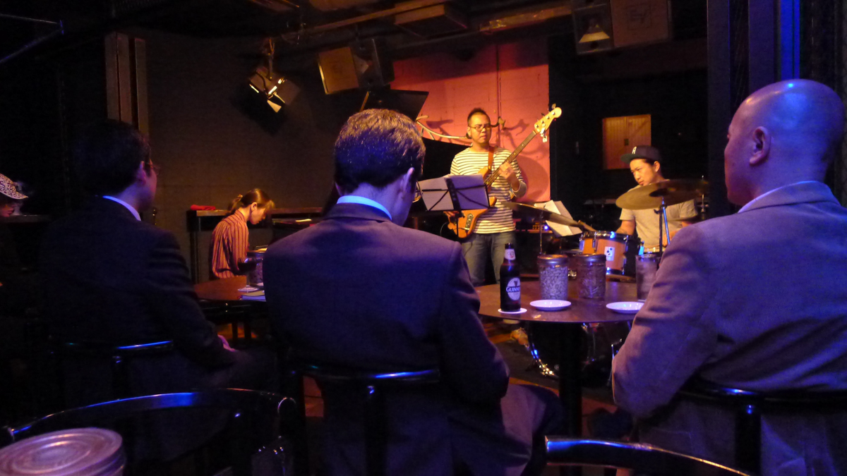 Figure 20: Harumi Nomoto (piano) Trio with Ryoji Orihara (bass) and Sohnosuke Imaizumi (drums) at Salt Peanuts in November 2012