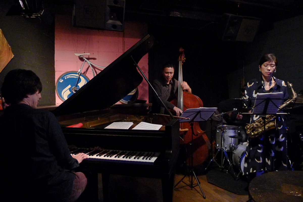 Figure 72: Hiromi Miura Quartet with Koichi Sato (piano), Ryoichi Zakota (bass), and Ryo Noritake (drums) at Salt Peanuts in 2017