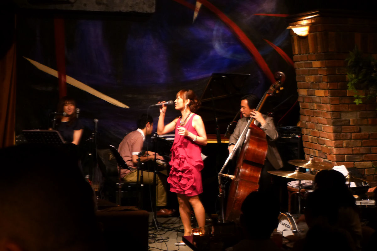 Figure 6: Vocalist Rie Taguchi at Satin Doll in 2013