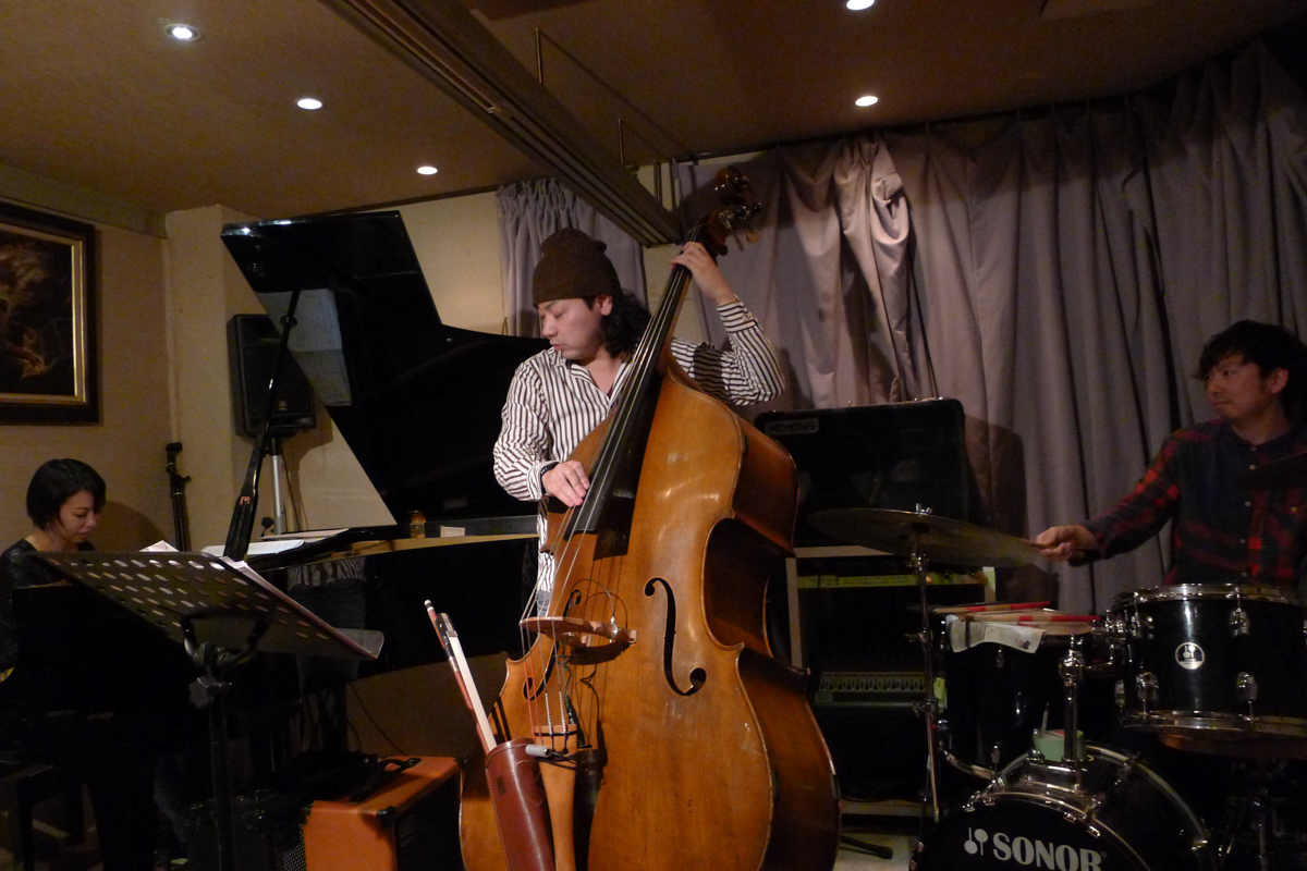 Figure 19: Ami Fukui (piano), Satsuki Kusui (bass), and Sota Kira (drums) at Thelonious in January 2017