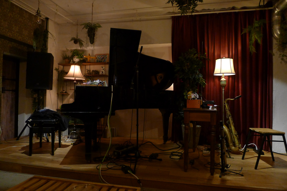 Figure 1: Stage area at Velvet Sun