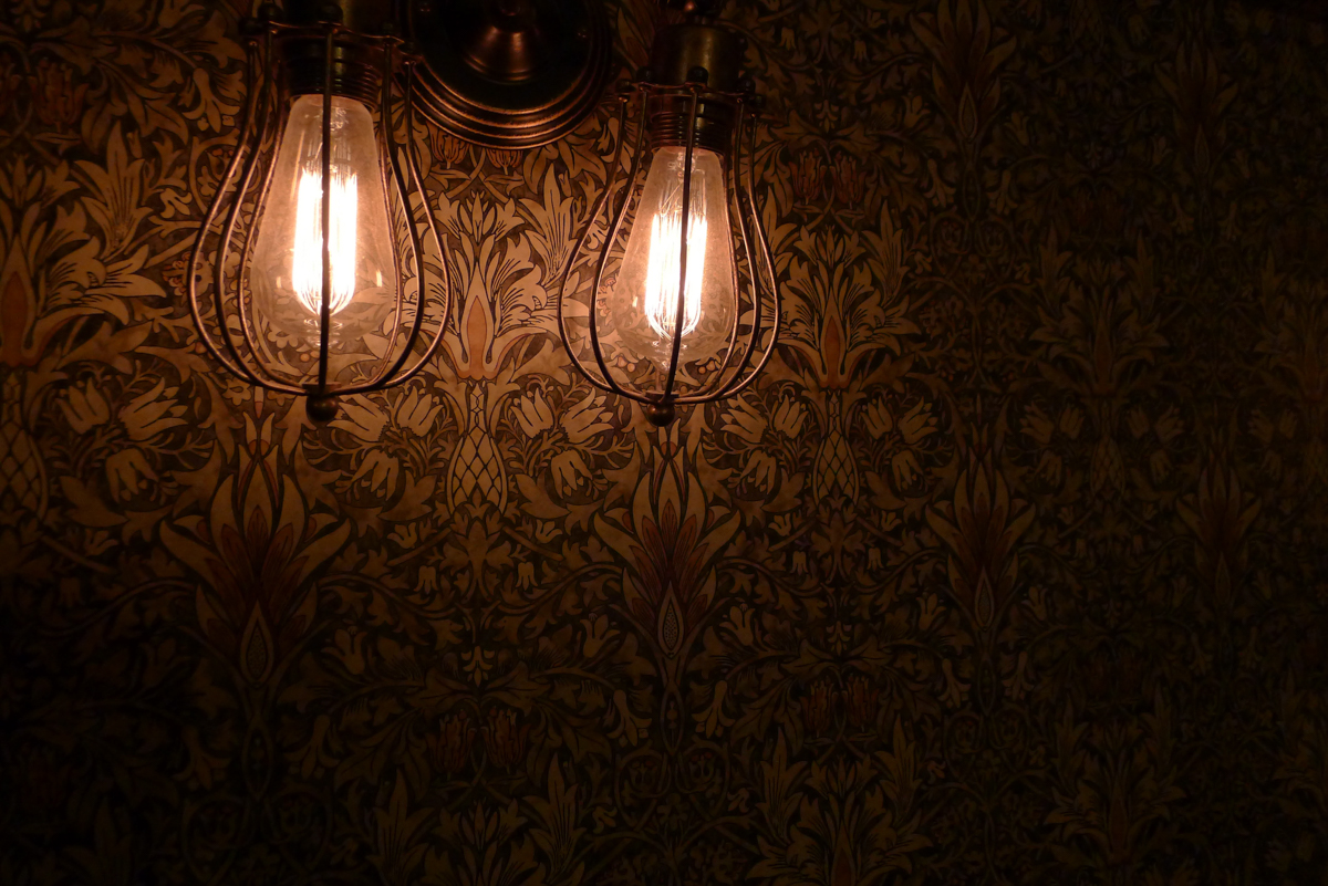 Figure 7: Lights and wall at Velvet Sun